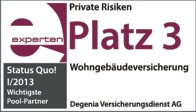 degenia Rechtsschutzversicherung premium Preis/Leistung degenia Wohngebäudeversicherung
